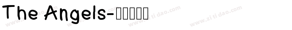 The Angels字体转换